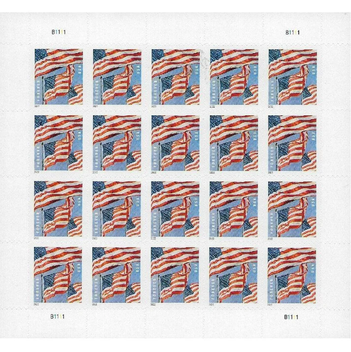 Flag2022Sheet 2 2 - Buy Postage Stamps Online