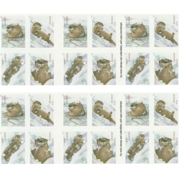 OttersinSnow2021 2 - Buy Postage Stamps Online
