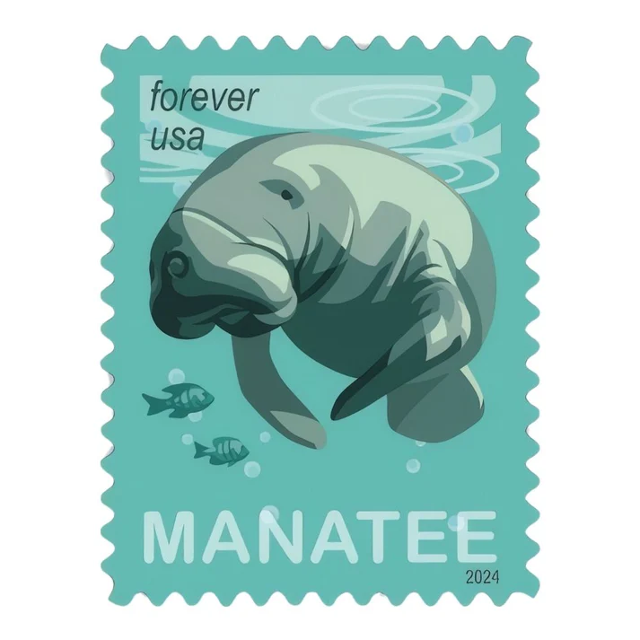 Save the Manatees 2024 1 - Buy Postage Stamps Online Save the Manatees 2024
