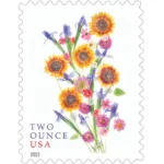 SunflowerBouquet2022 - Buy Postage Stamps Online