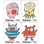 Message Monsters 2021 2 - Buy Postage Stamps Online 1 9 - Buy Postage Stamps Online