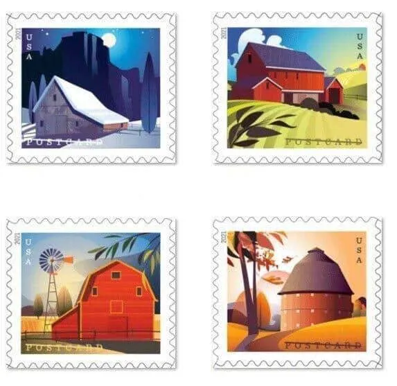 Barn Postcard 2021