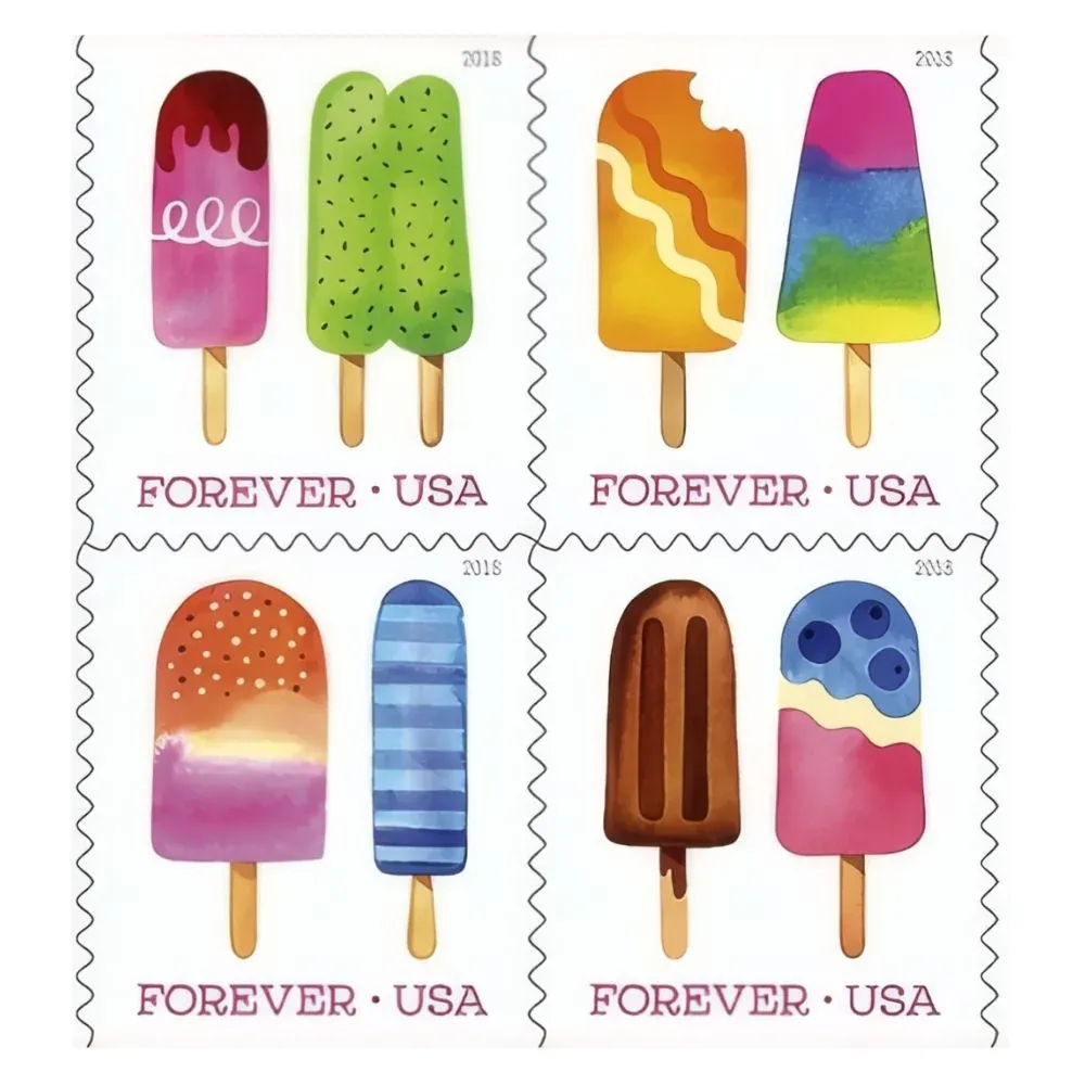 Frozen Treats 2018 1 - Buy Postage Stamps Online Frozen Treats 2018