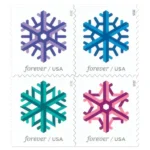 Geometric Snowflakes 2015 2 - Buy Postage Stamps Online GeometricSnowflakes2015 - Buy Postage Stamps Online