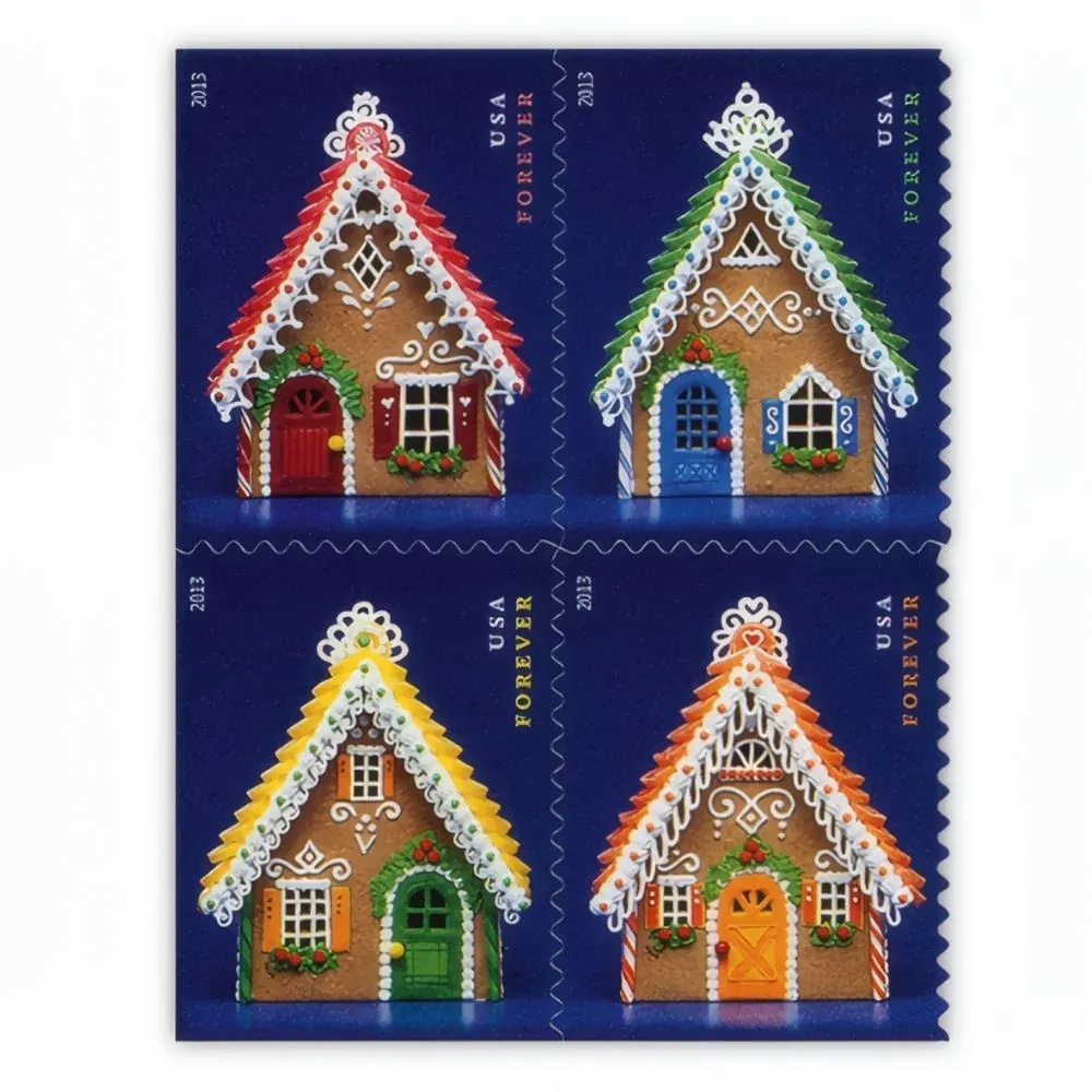 Gingerbread Houses 2013 1 - Buy Postage Stamps Online Gingerbread Houses 2013