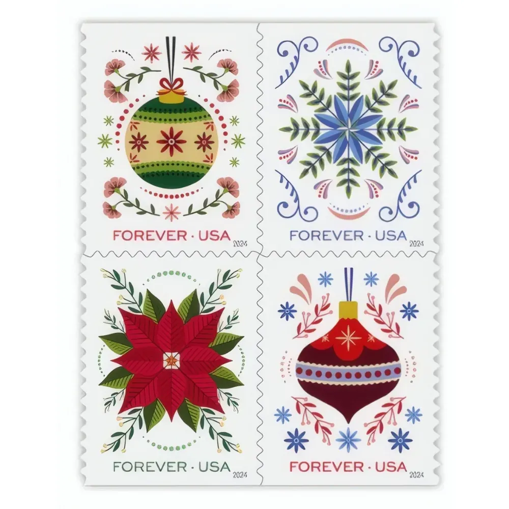 Holiday Joy 2024 1 - Buy Postage Stamps Online Holiday Joy 2024