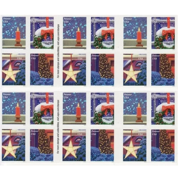 HolidayWindows2016 2 2 - Buy Postage Stamps Online