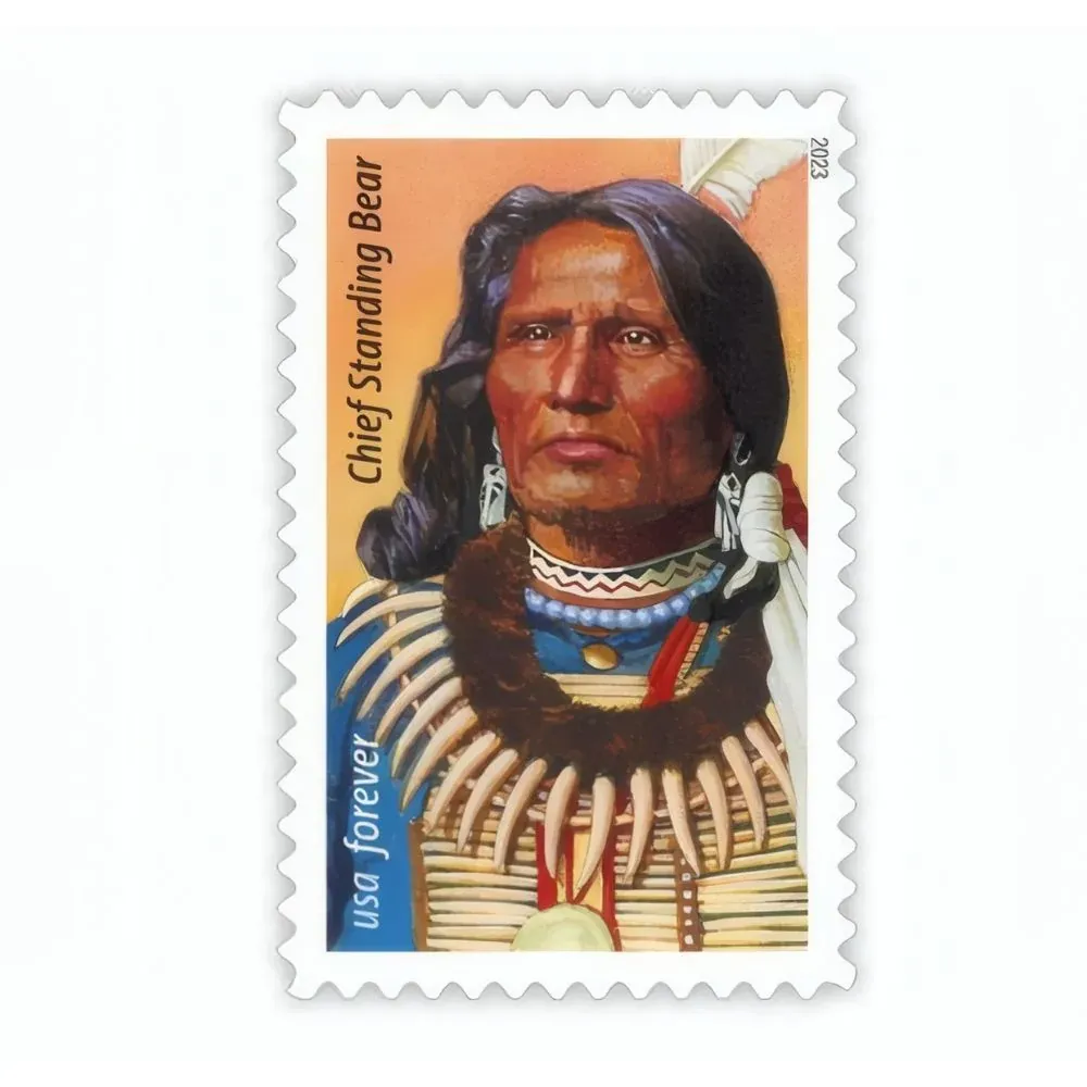 Standing Bear Leader 2023 1 - Buy Postage Stamps Online Standing Bear Leader 2023