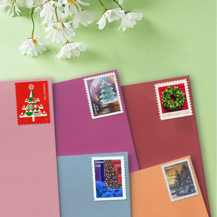 Christmas Tree Bundle Stamps 1 - Buy Postage Stamps Online Christmas Tree Bundle Stamps